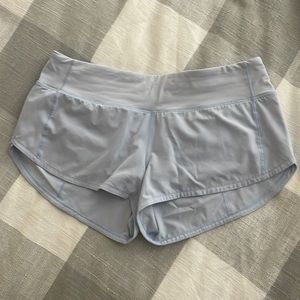 NWOT Lululemon Speed Up Shorts